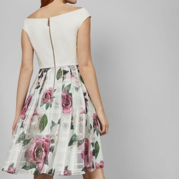 🍒NWT🍒 TED BAKER BARDOT DRESS - Picture 6 of 15